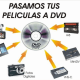 Conversiones videos a DVD, memoria micro SD usb.