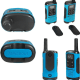 Motorola T100 radio Talkabout, 2 unidades, T100, Azul Neón