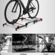 Rodillos de bicicleta ROCKBROS ajustables para entrenamiento de bicicleta plegable para interiores