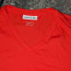 Camiseta t-shirt Lacoste Rojo