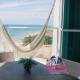 For rent two-bedroom beachfront apartment in Lighthouse, Playa Blanca.