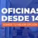 ALQUILER DE OFICINAS LUJOSAS AREA EXCLUSIVA ¡TODO INCLUIDO DESDE $149!