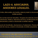 LAZO & ASOCIADOS. ASESORES LEGALES