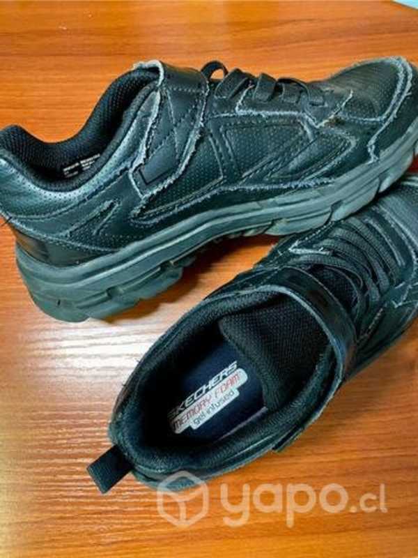 Zapatos skechers niña colegio deals