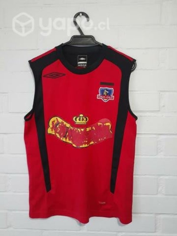 Camiseta colo colo sin mangas talla M estampado Providencia