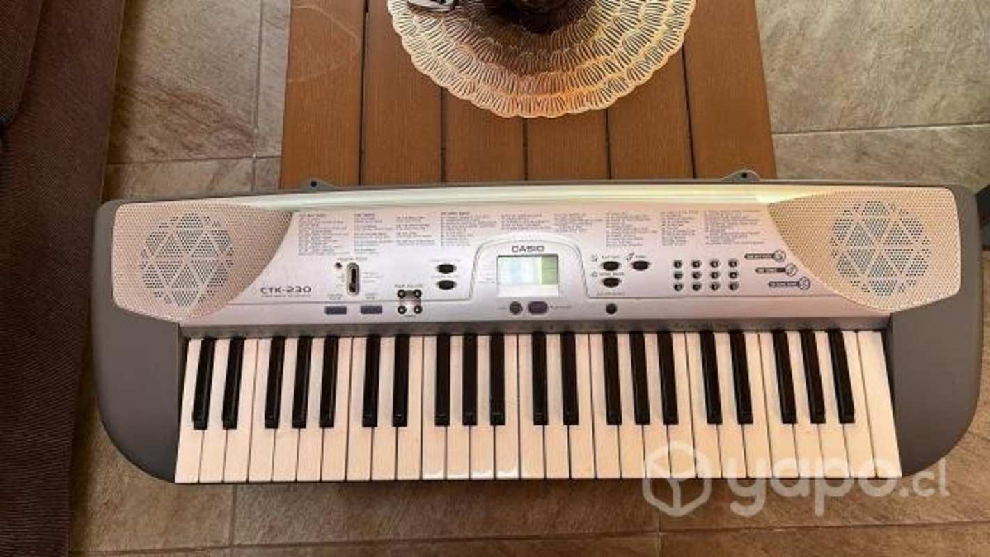 Teclado casio ctk 230 Temuco
