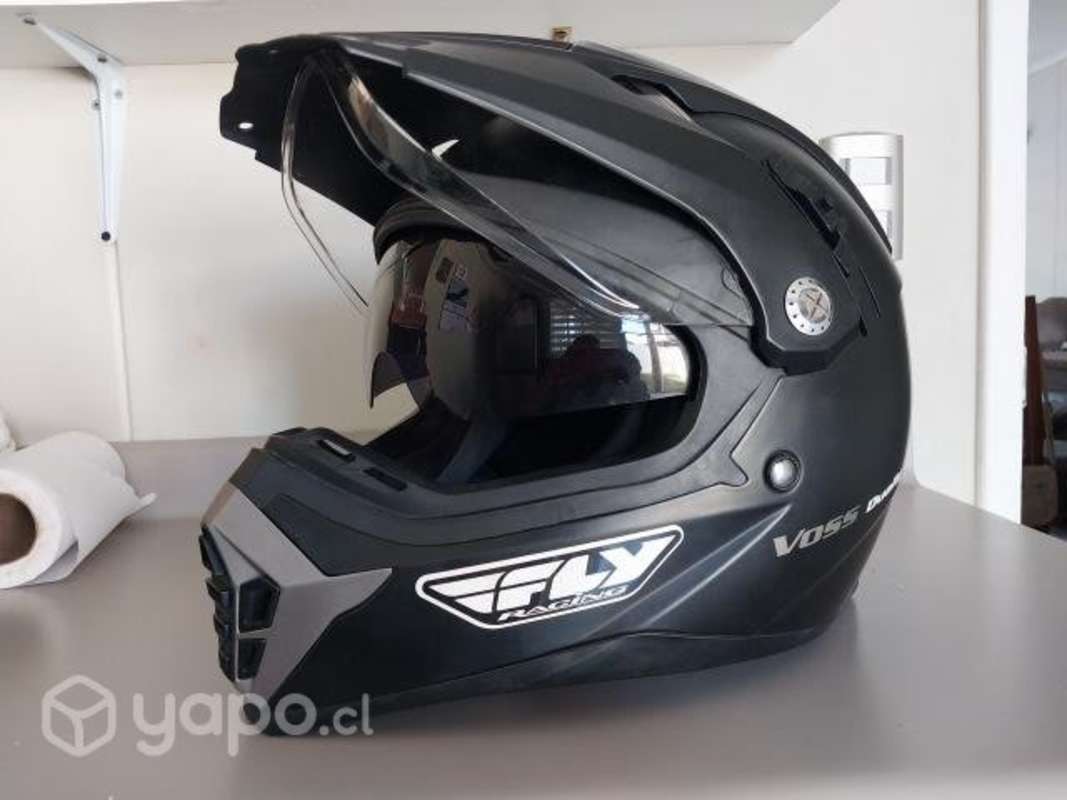 Casco moto enduro voss dually Chile