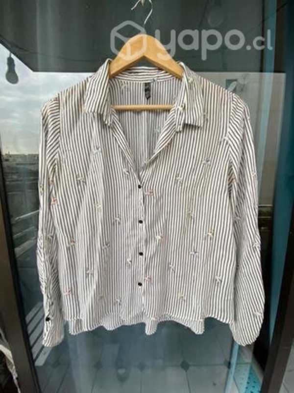 Camisa Galgos Zara talla S Santiago