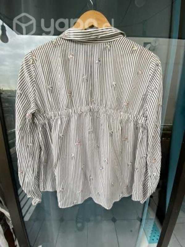 Camisa Galgos Zara talla S Santiago