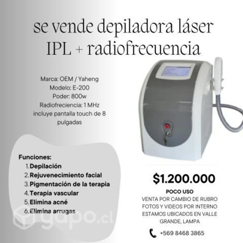 Depiladora laser IPL Lampa