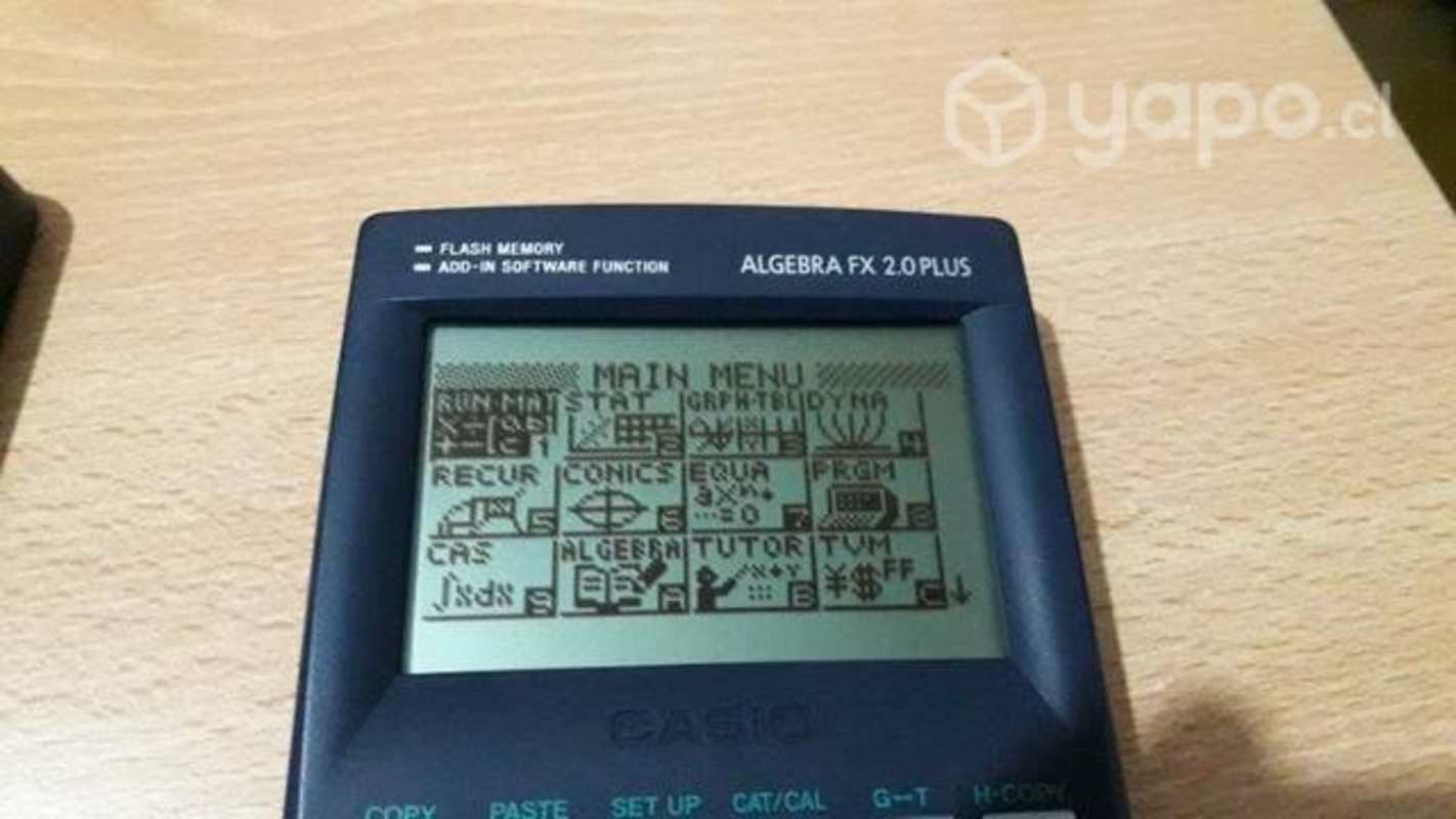 Calculadora Casio Algebra FX 2.0 Plus Nunoa