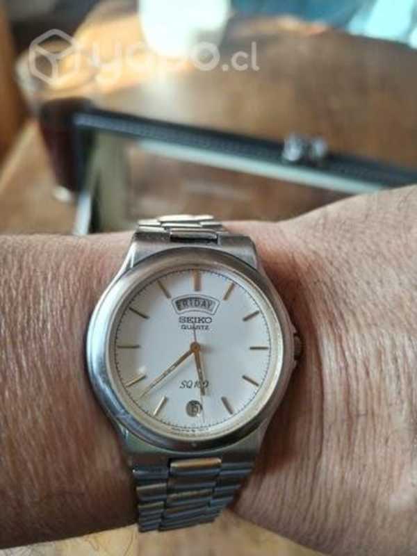 Reloj Seiko SQ 100 Vintage Santiago