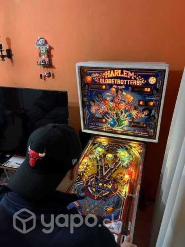 Pinball Harlem Globetrotters La Serena