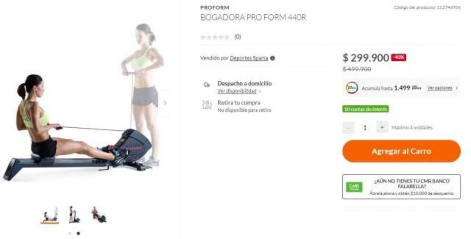 Bogadora 440r proform top