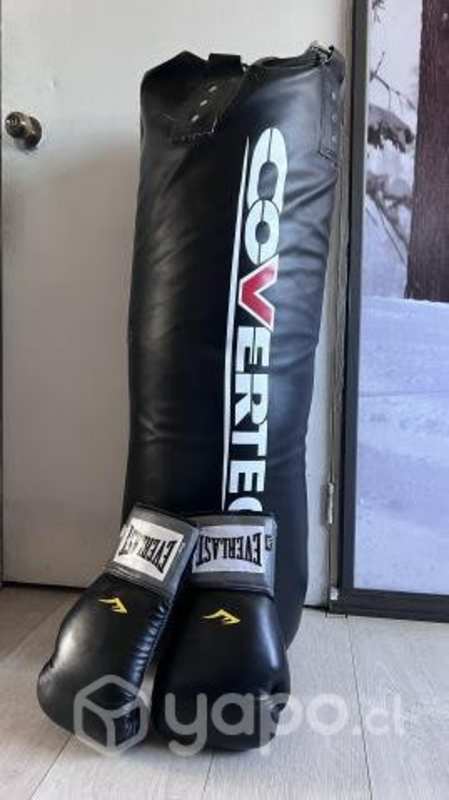 Saco de boxeo Covertec Guantes de Boxeo Everlast Concepcion