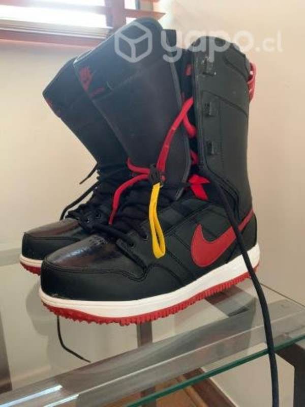 Botas de snowboard NIKE SB VAPEN Rojas Negras Bla Las Condes