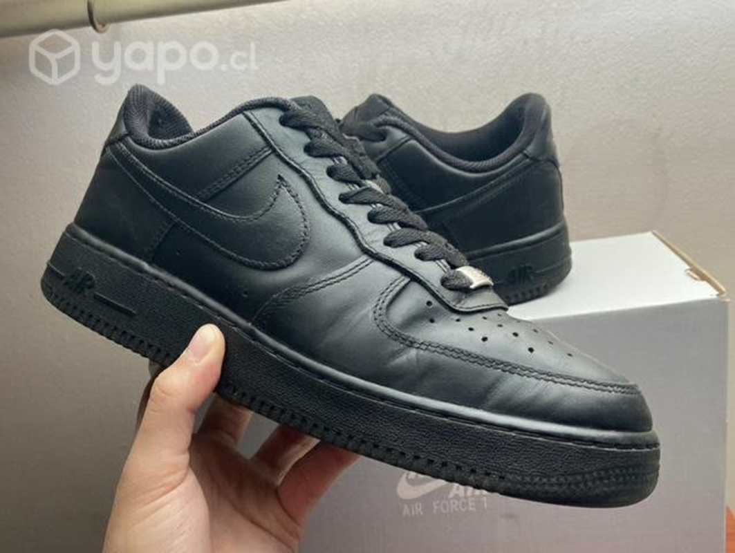 Nike Air Force 1 Negras Originales Las Condes