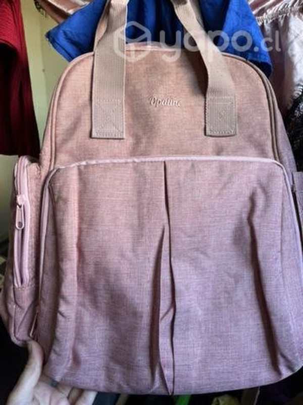 Mochila Maternal Opaline Rosada Antofagasta