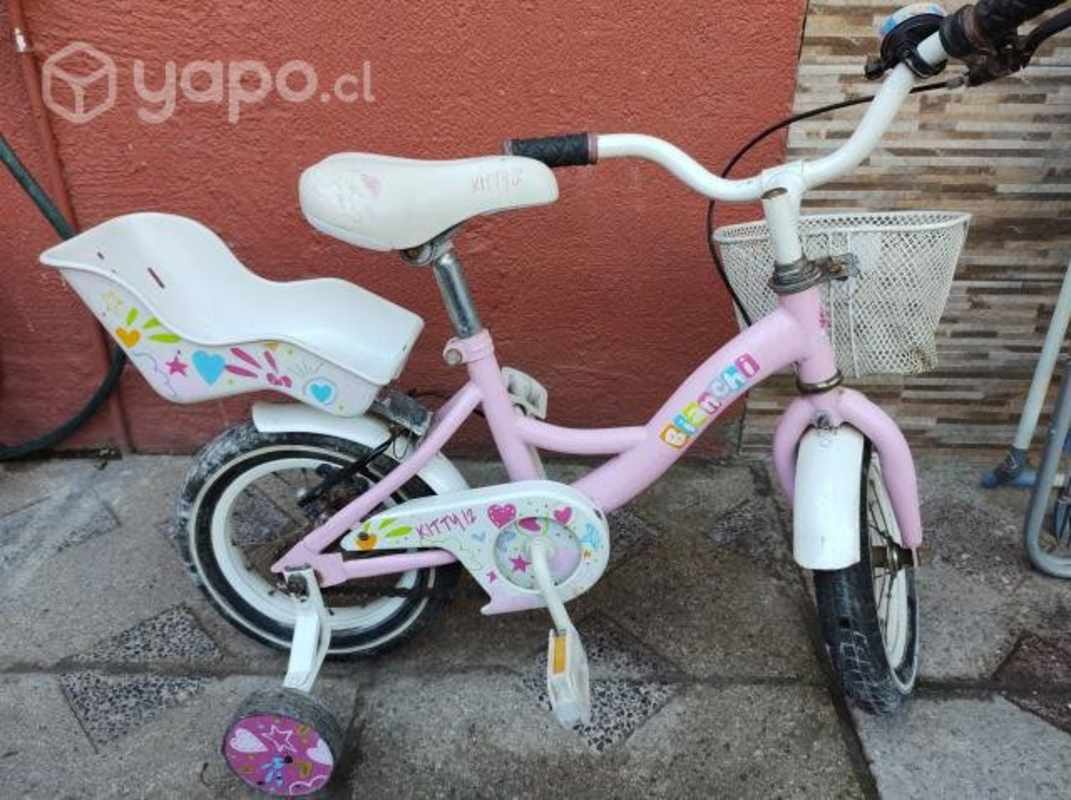 Bicicleta Bianchi Niña aro 12 Maipú