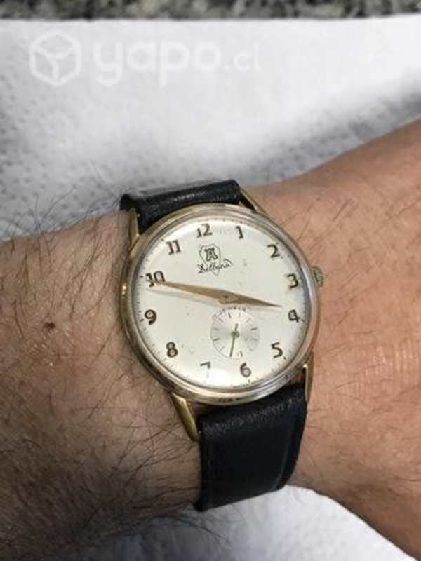 Antiguo Reloj Delbana A Cuerda Impecable San Miguel