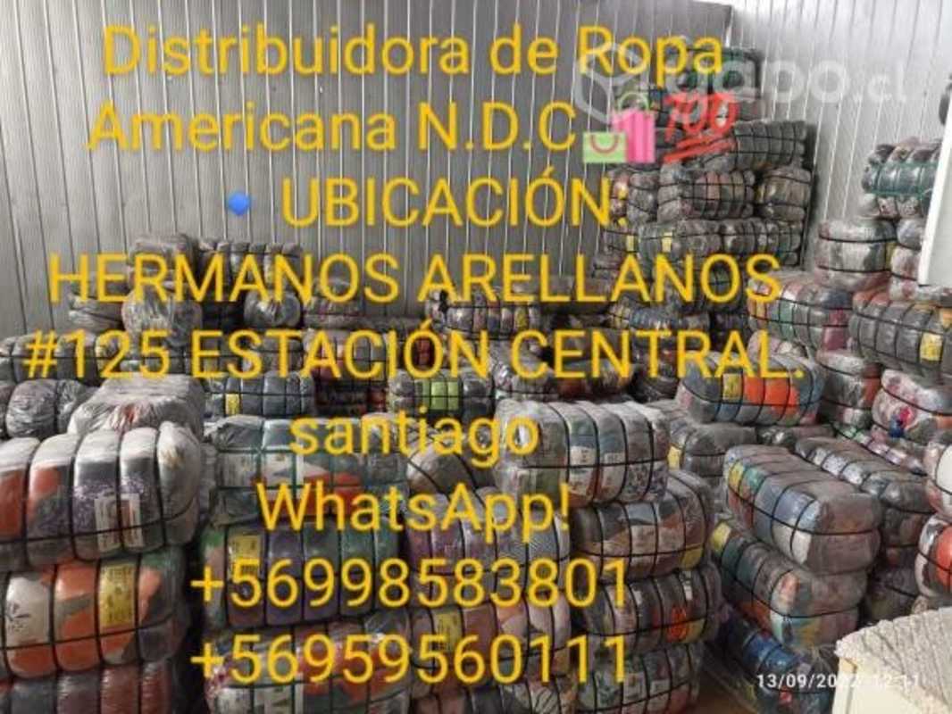 Fardos de ropa americana y canadiense Santiago