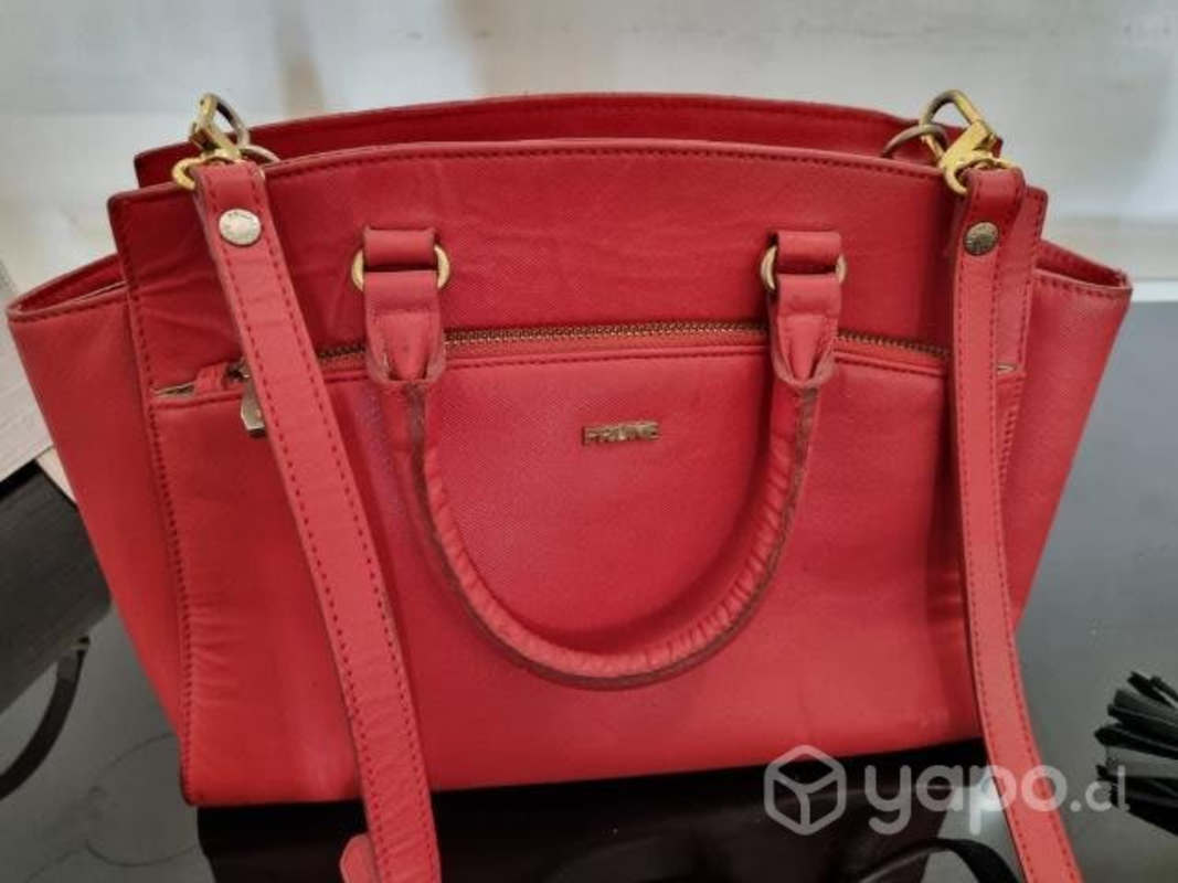 Cartera prune roja top