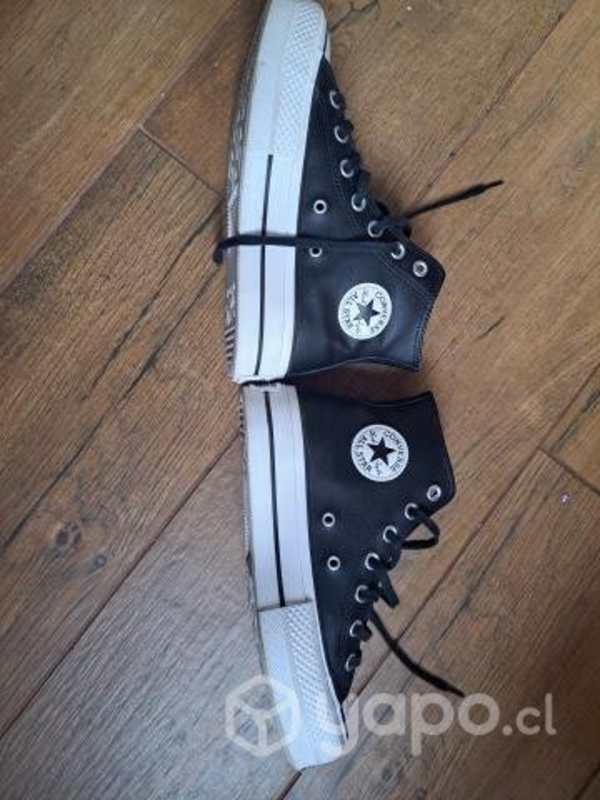 Converse cuero negras n 36 Lo Barnechea
