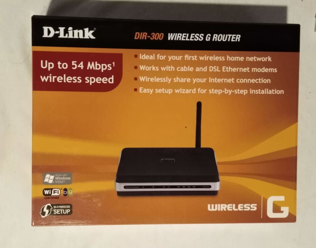 Router d-link repetidor de señal wi-fi DIR-300 Suba