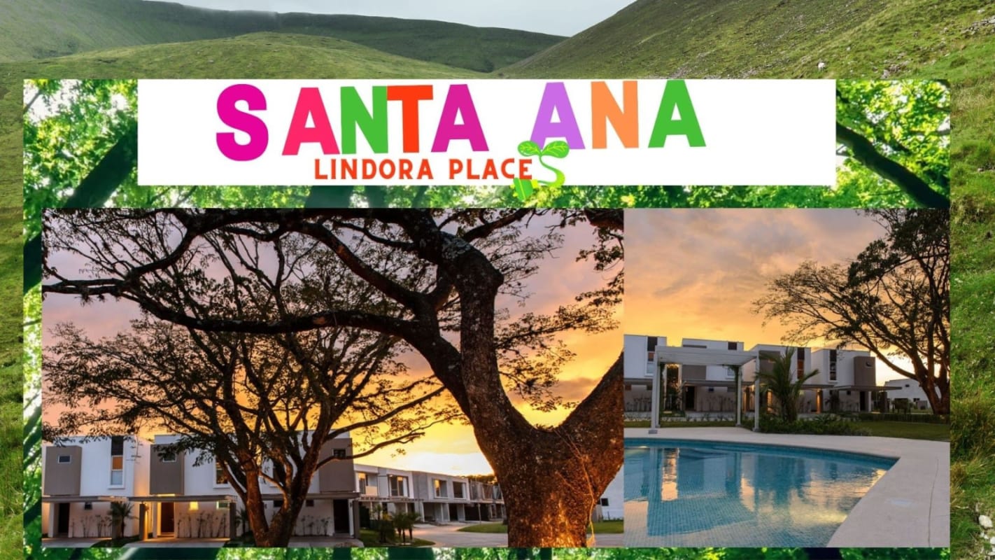 Venta de casa en Condominio Lindora Place Santa Ana 3 Recamaras por