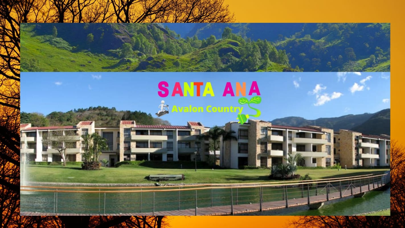 Santa Ana, Avalon Country,apartamento amueblado,vista al lago!!