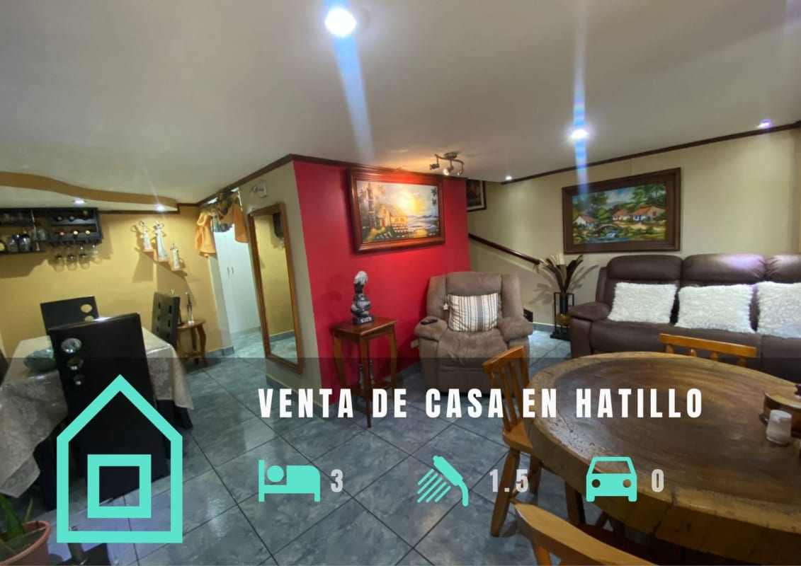 Venta de casa en Hatillo 3 Recamaras por 40000000.00 en Hatillo