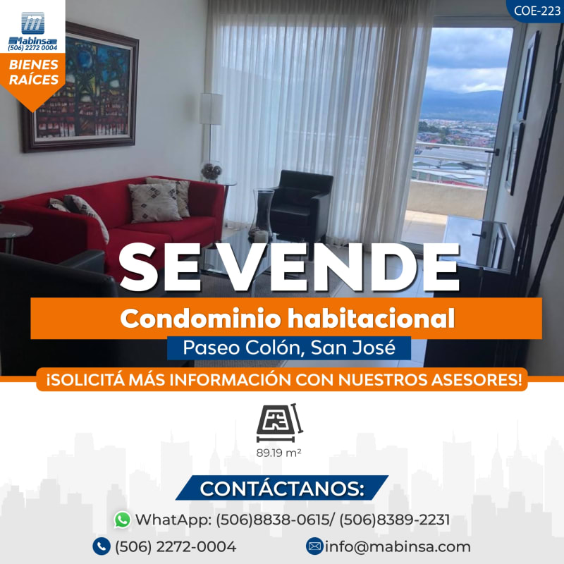 Apartments in Merced For Sale Room Condo in Building in Paseo Colon