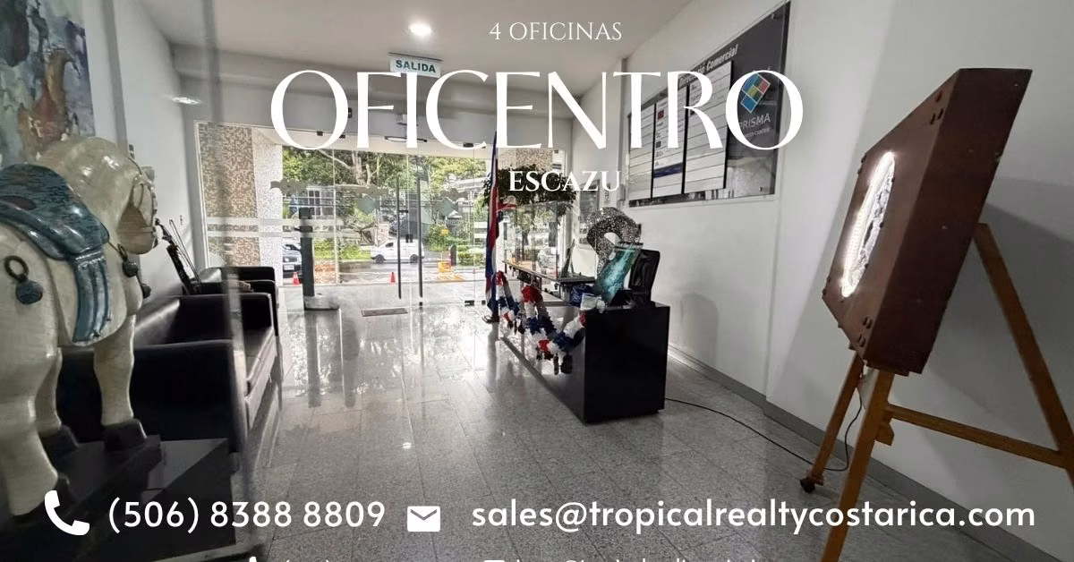¡OFICINA CORPORATIVA EN ALQUILER! San Rafael de Escazú