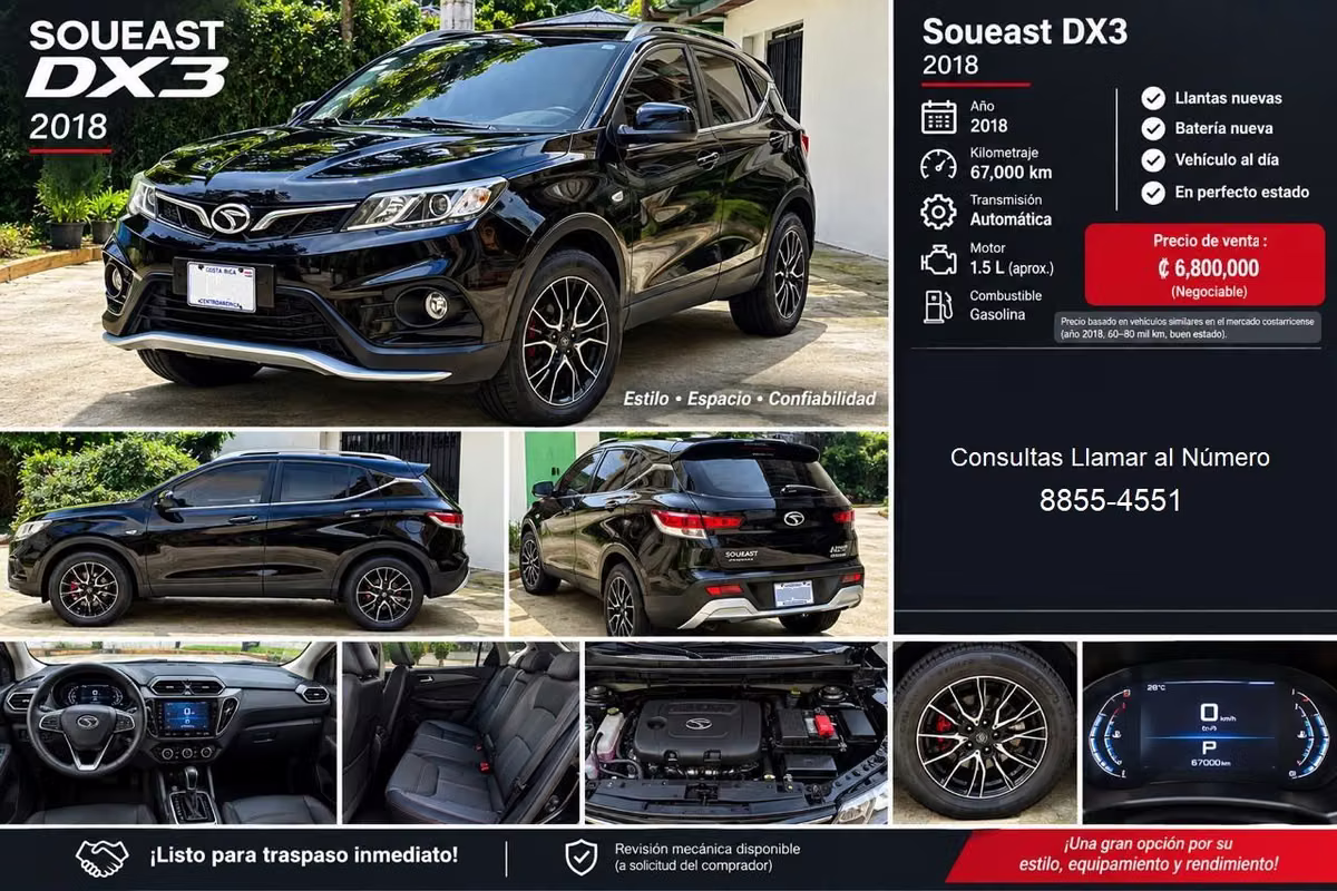 2018 Soueast DX3 - foto 1