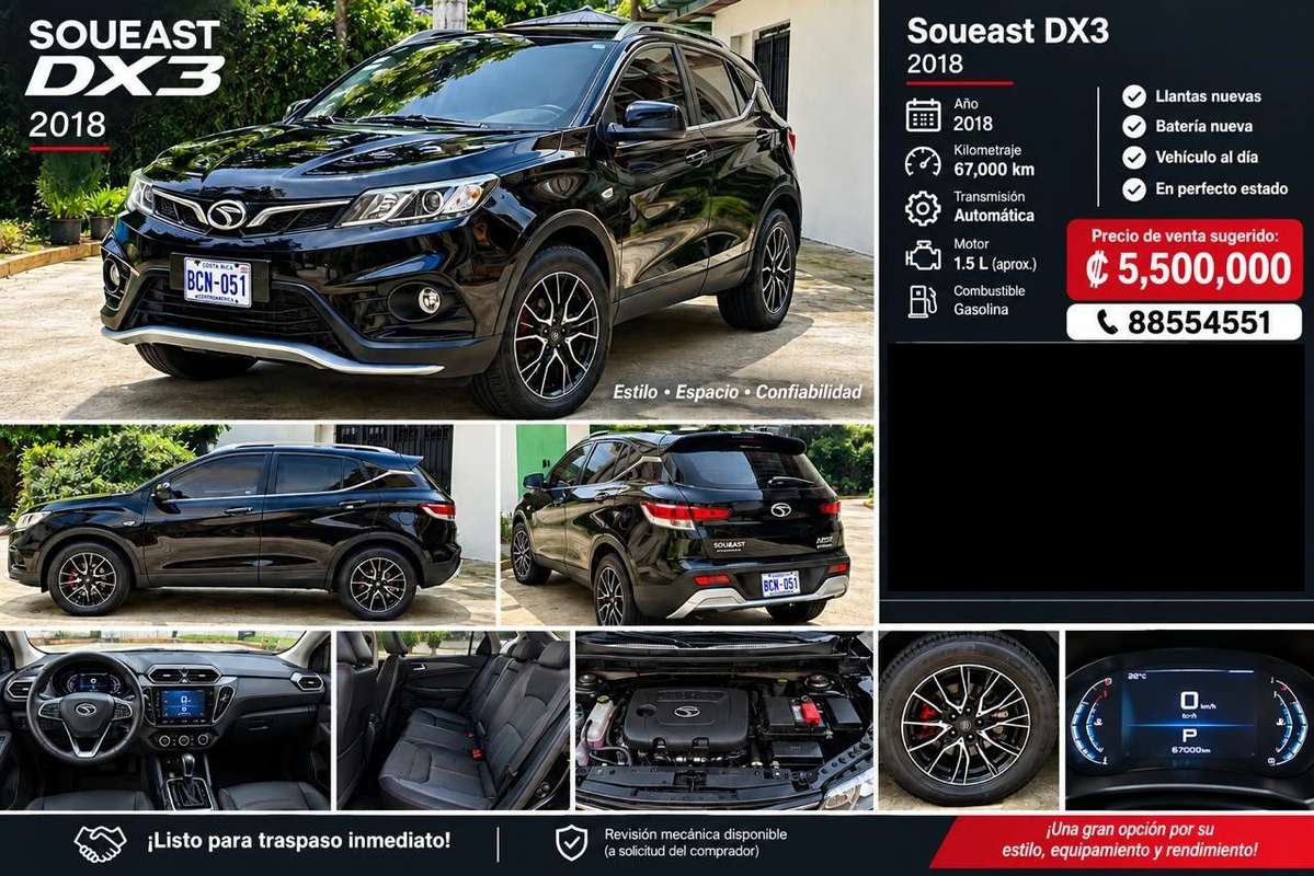 2018 Soueast DX3