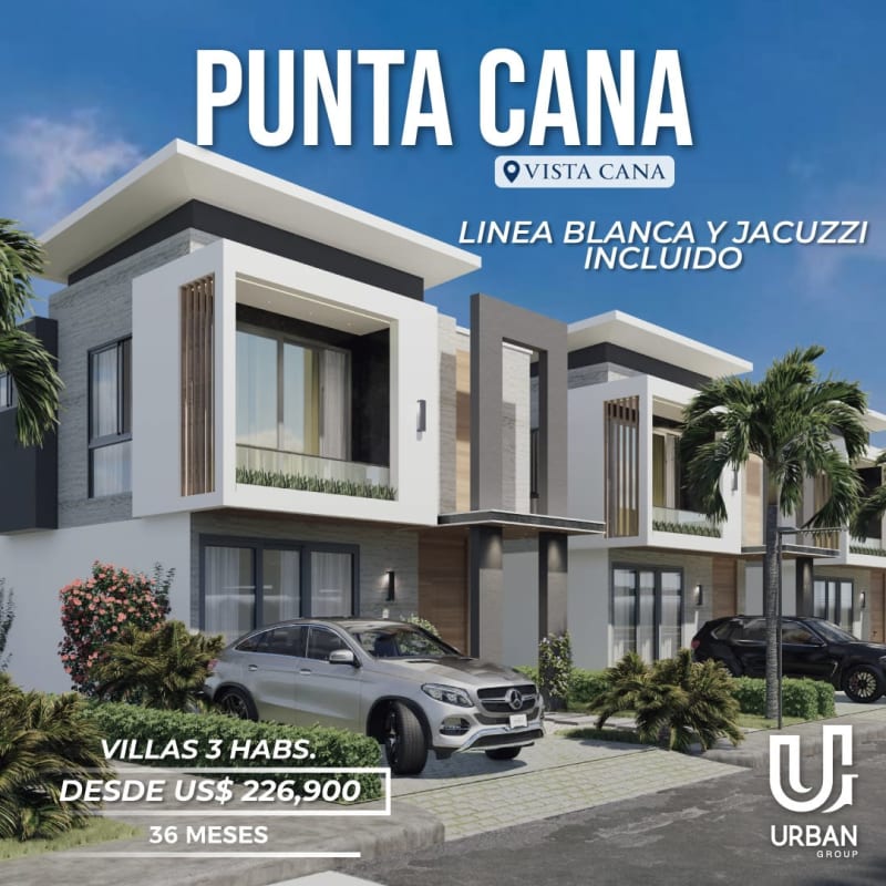 Villas con Linea Blanca &amp; Jacuzzi en Vistacana
