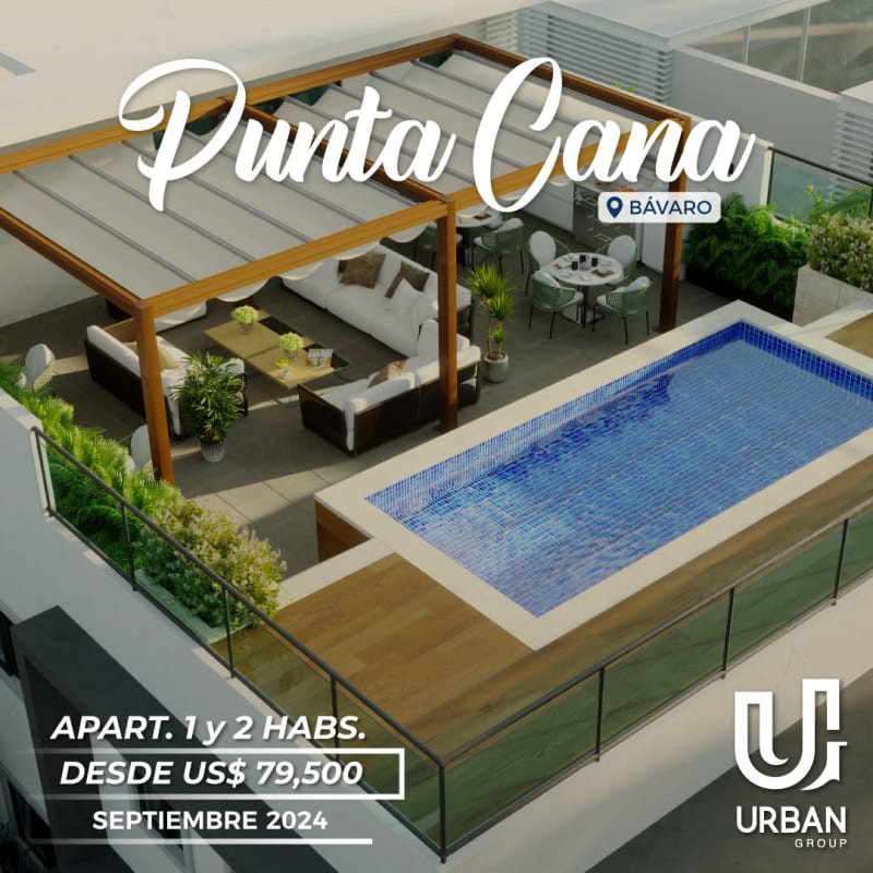 Apartamentos exclusivos en Punta Cana desde US$79,500