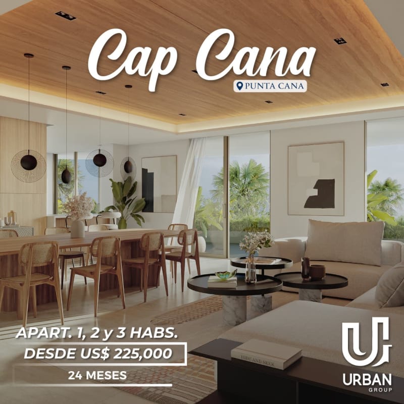 Apartamentos en Cap Cana Punta Cana