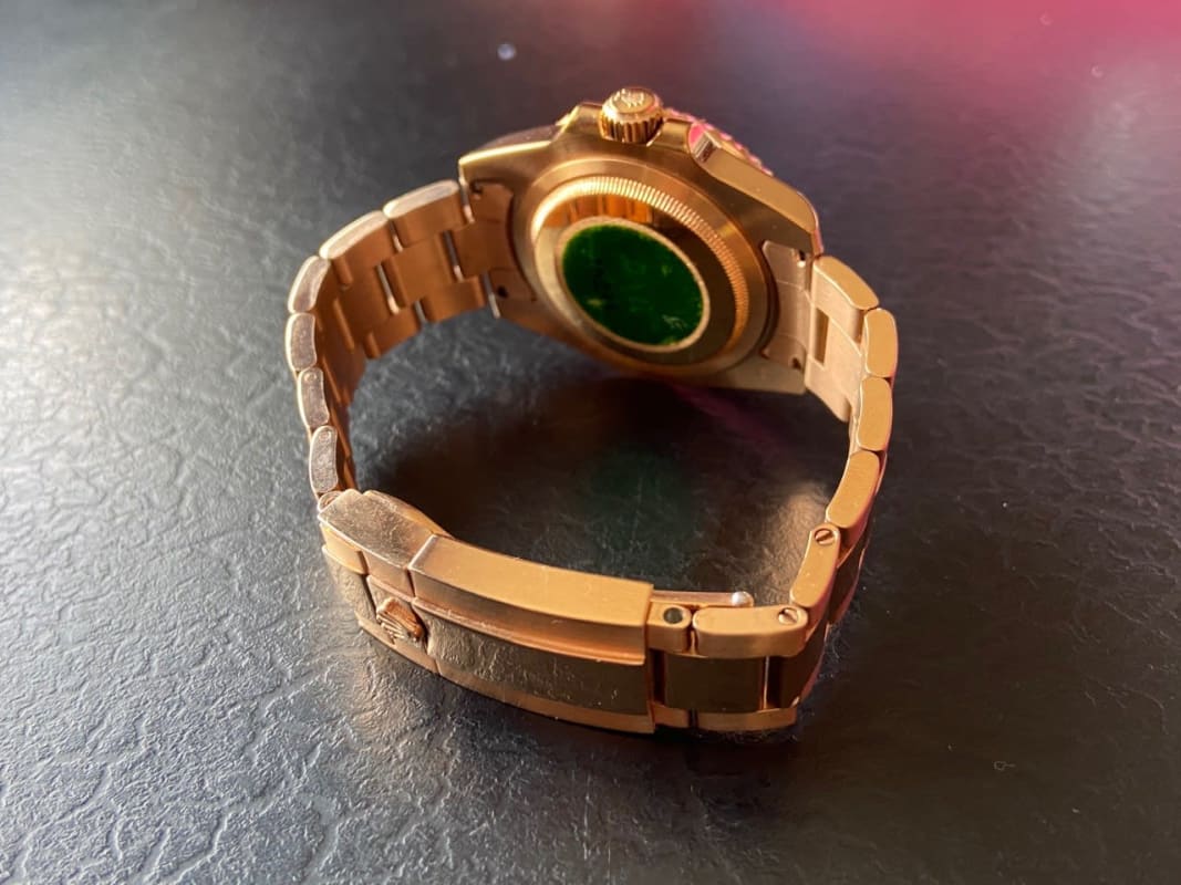 Rolex gmt on sale master ii oro