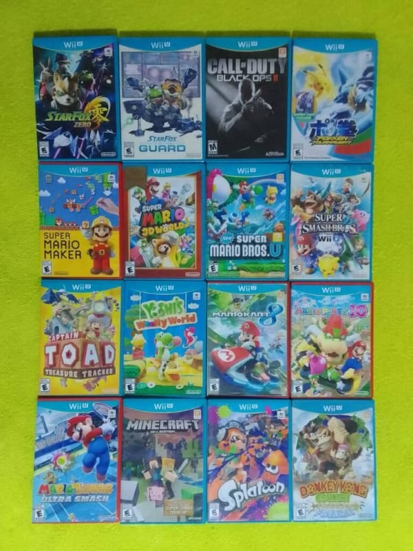 Juegos, Wii U