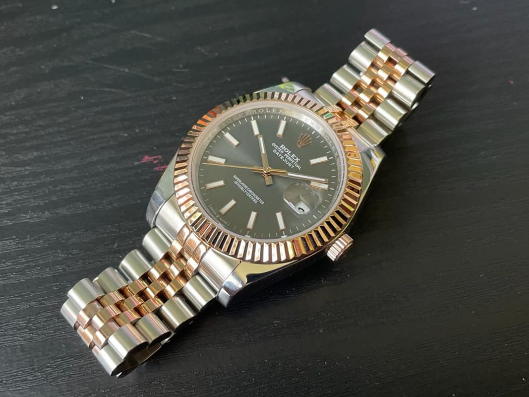 Rolex Datejust Oro Rosa y Acero Zona 15