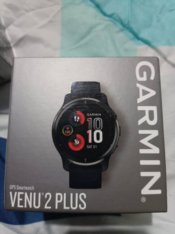 Garmin Venu 2 Plus GPS Smartwatch - plateado/gris