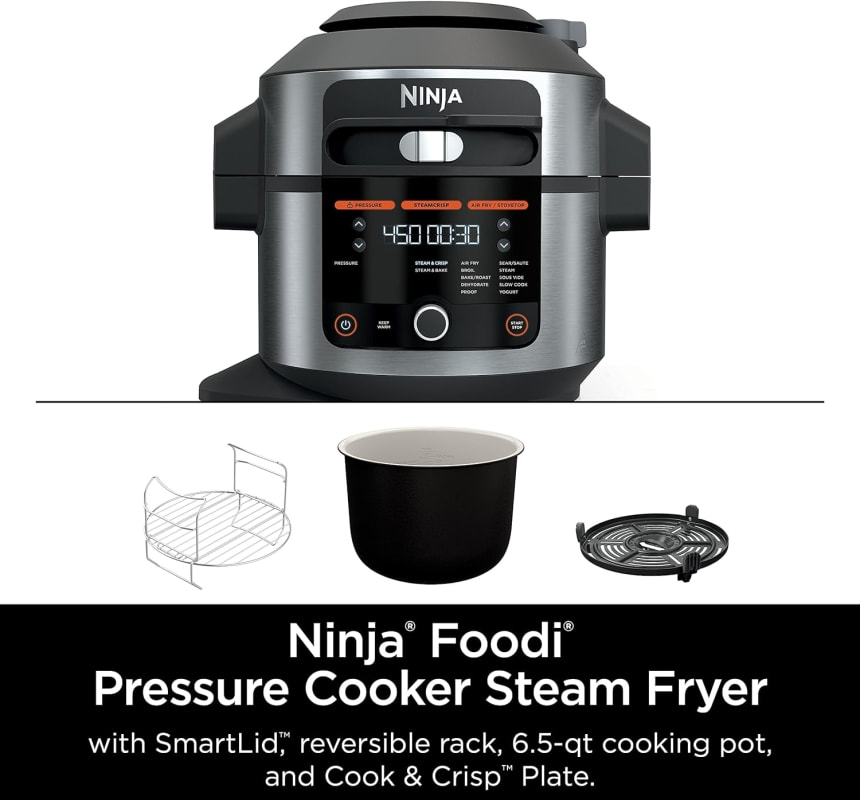 Ninja® Foodi® OL500C - Pressure Olla, Vapor and Freidora - Guatemala