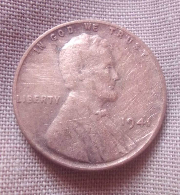 Liberty TRIGO USA MIL NOVECIENTOS CUARENTA Y UNO MONEDA ANTIGUA