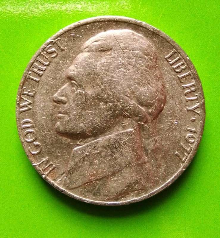 Antike USA-Münze „Liberty Five Cents“ – Versilbertes Messing, Sammlerstück – Nachbildung Der Historischen Morgan-Dollar-Ära