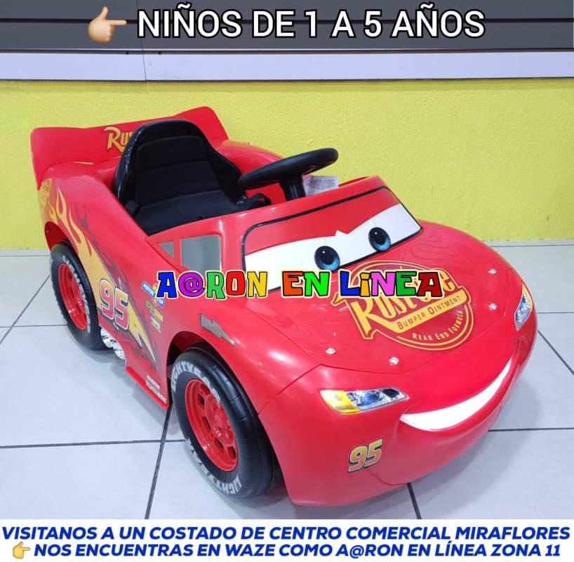 Carro Montable Carrito Del Rayo Mcqueen CARRITO MONTABLE PARA