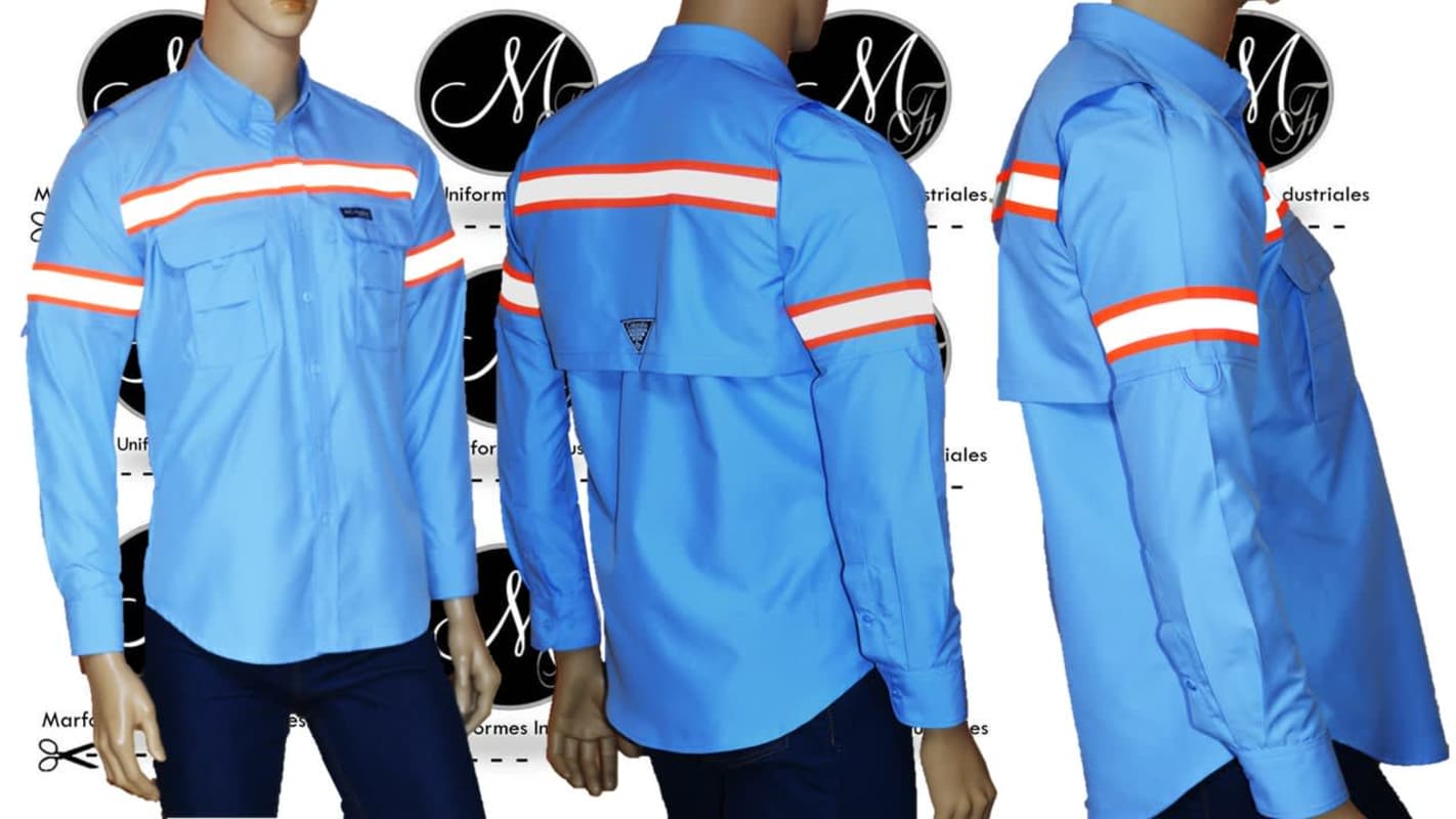 CAMISAS COLUMBIA CON REFLECTIVO Zona