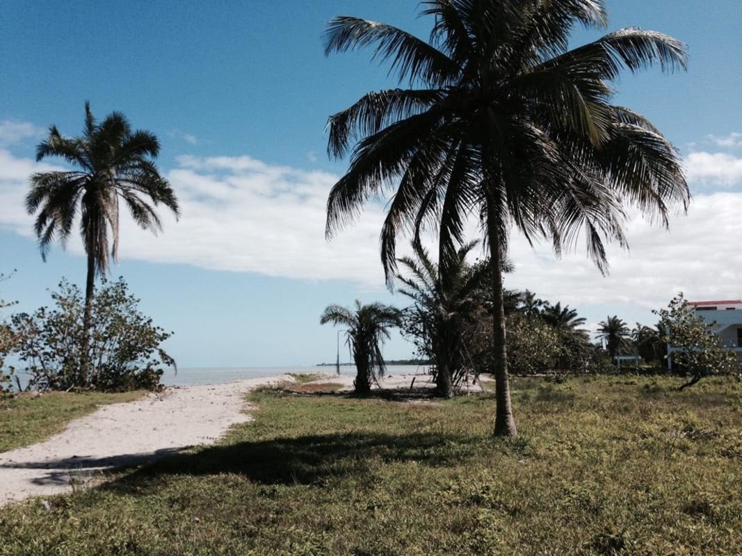 Land Atlantida venta Beach view lot steps from the beach for sale