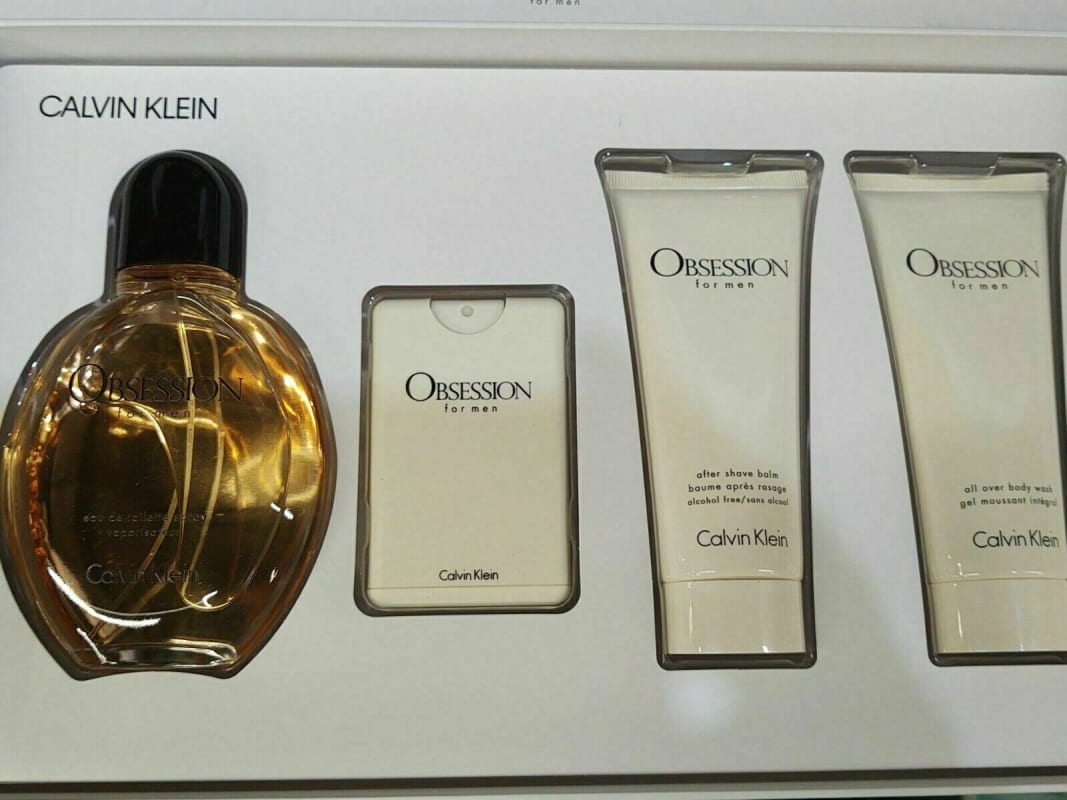 Calvin klein obsession gift set clearance for him