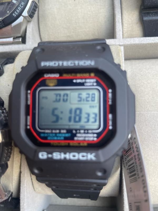 Casio G-Shock GWM5610-1 Reloj deportivo de resina para hombre, resistente y  solar, color negro